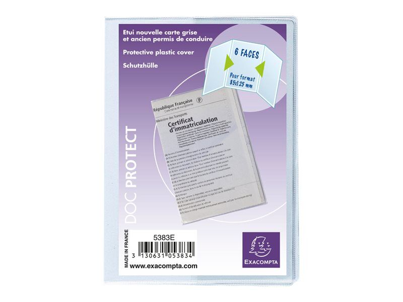 pochette carte grise : A consulter avant votre achat