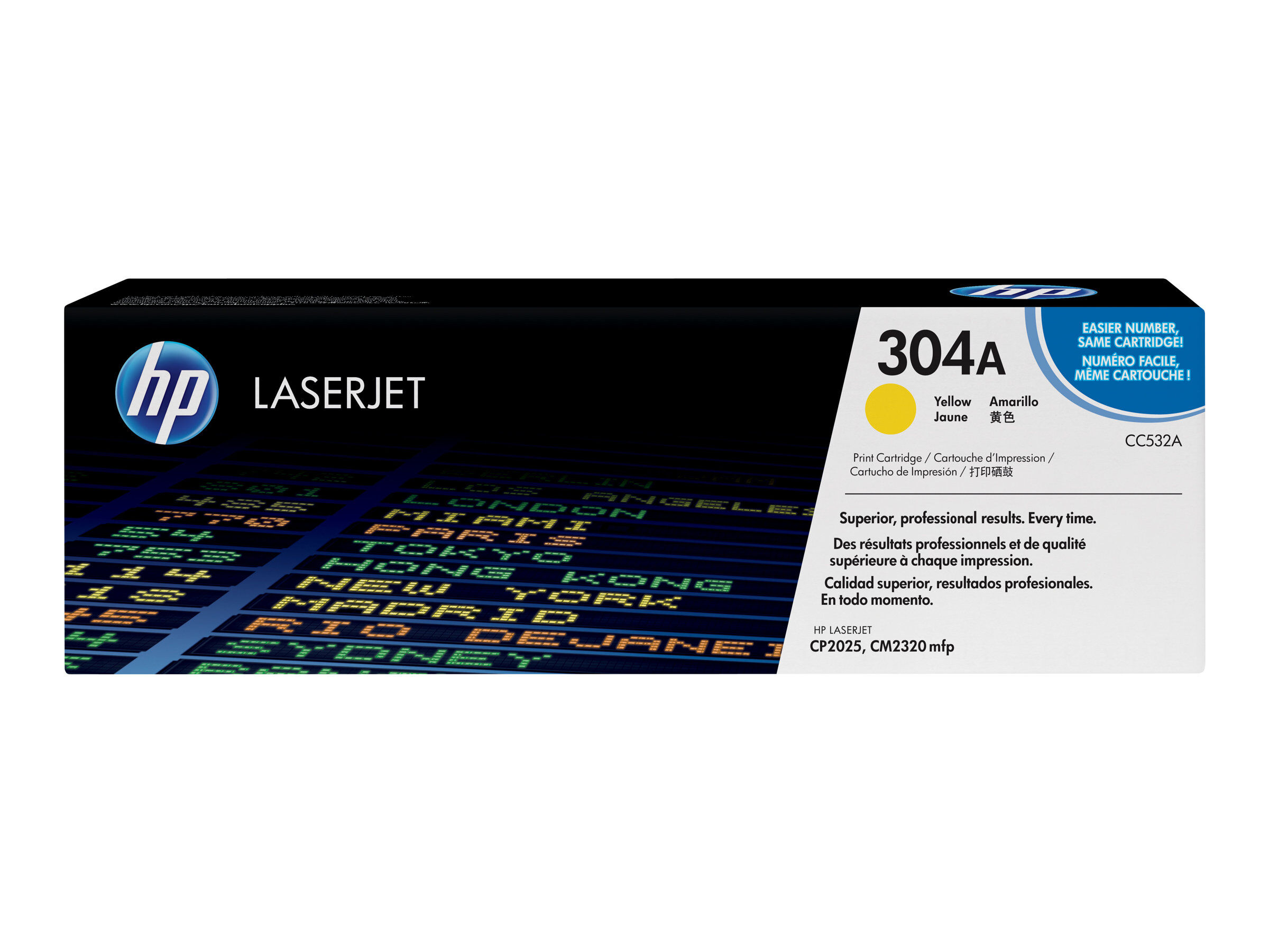 HP 304A - jaune - toner LaserJet d'origine - cartouche laser Pas ...
