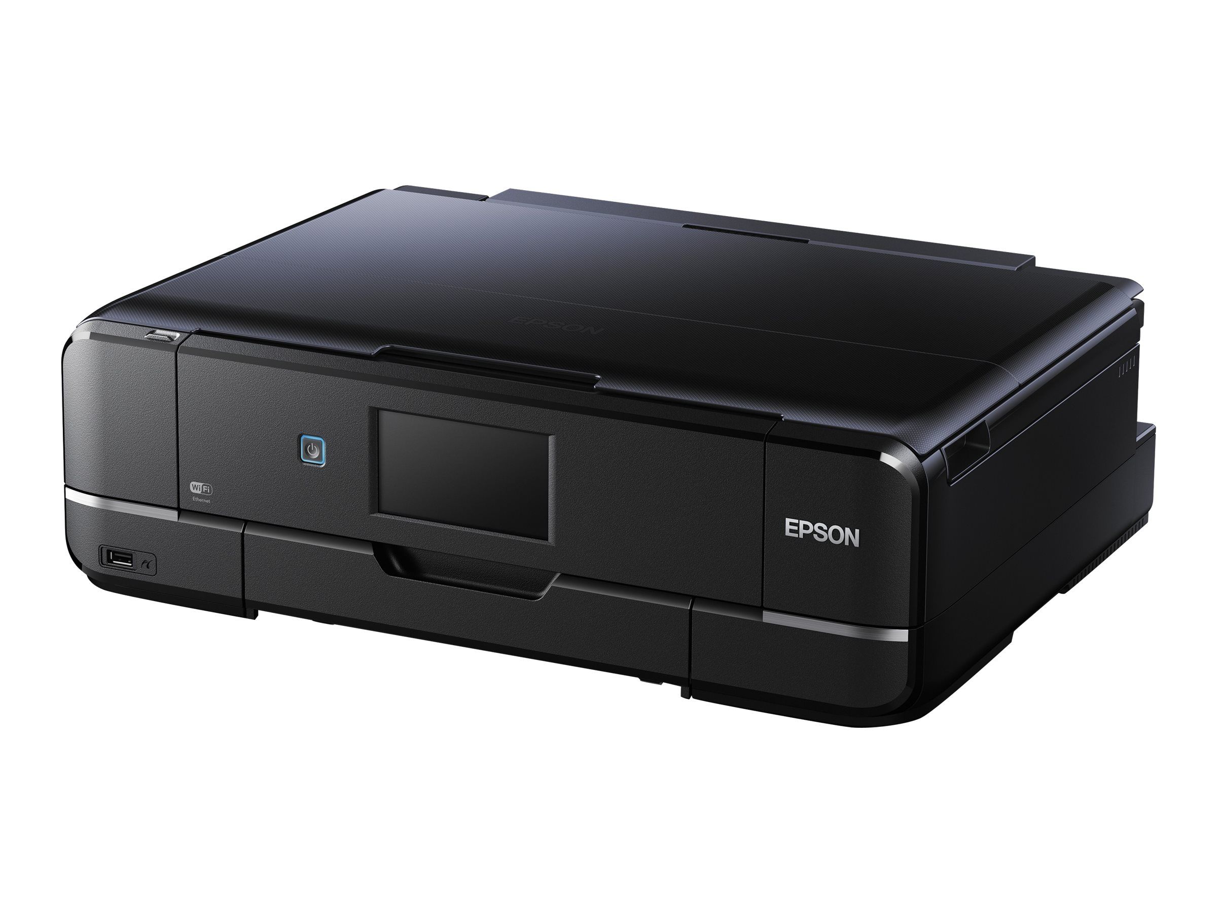 Fournitures de Bureau G/én/érique Support de Bureau en Bois /à 2 Niveaux pour imprimante Noir Organiseur de Papeterie fax