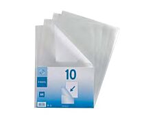 Viquel - 10 Pochettes coin - A4 - pour 25 feuilles - 13/100