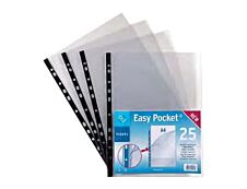 Viquel Easy Pocket - 25 Pochettes plastiques - A4