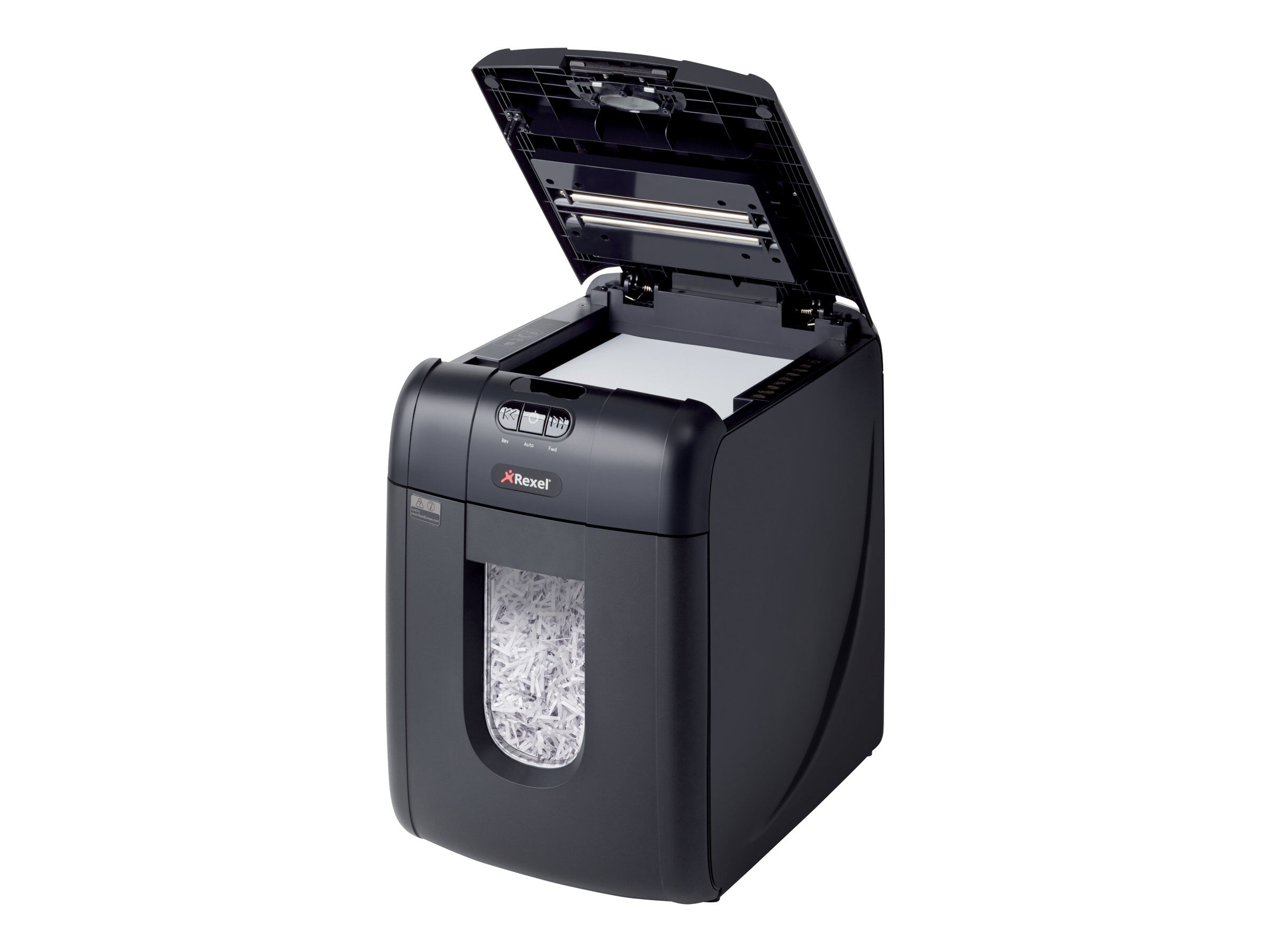 Capacit/é 6 Feuilles Destructeur de Documents Coupe Micro S/écurit/é P5 Rexel 2020130 Secure MC6 Whisper-Shred Corbeille 18 litres Amovible