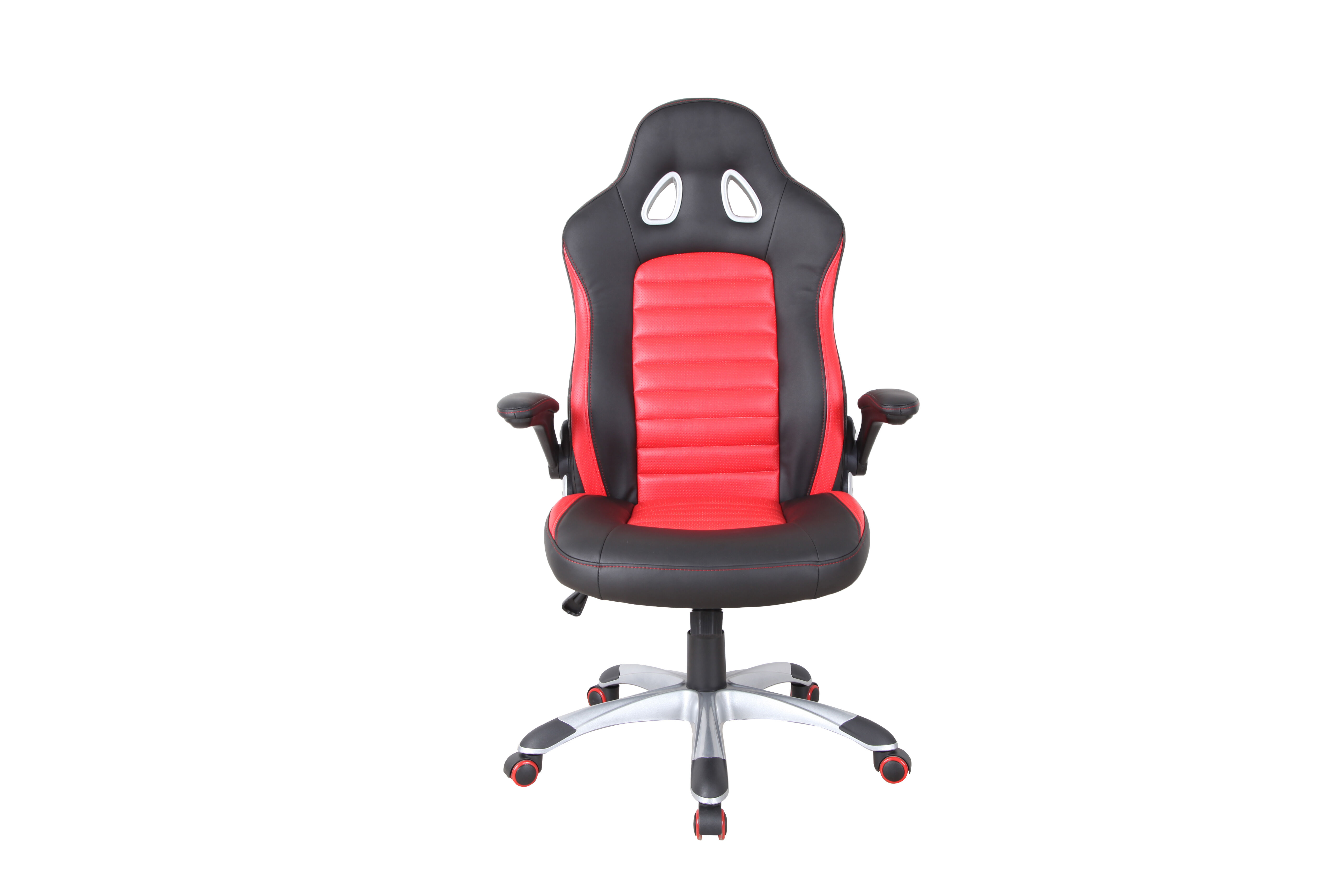 Fauteuil gamer DRIFT accoudoirs fixes Noir et rouge Fauteuil gamer DRIFT accoudoirs fixes Noir et rouge