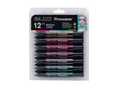 Promarker Pack De 13 Marqueurs Double Pointe Manga Chibi Pas Cher Bureau Vallee Bureau vallée propose un immense éventail de feutres d'écriture pour tous les amoureux de la calligraphie et ceux qui apprécient le velouté de la pointe. promarker pack de 13 marqueurs double pointe manga chibi