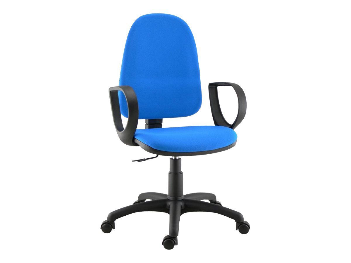 Chaise De Bureau Torino Accoudoirs En Option Bleu