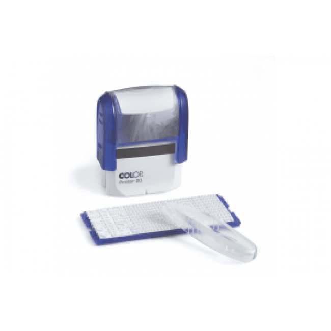 Colop Tampon Printer 20 A Faire Soi Meme 4 Lignes Pas Cher Bureau Vallee