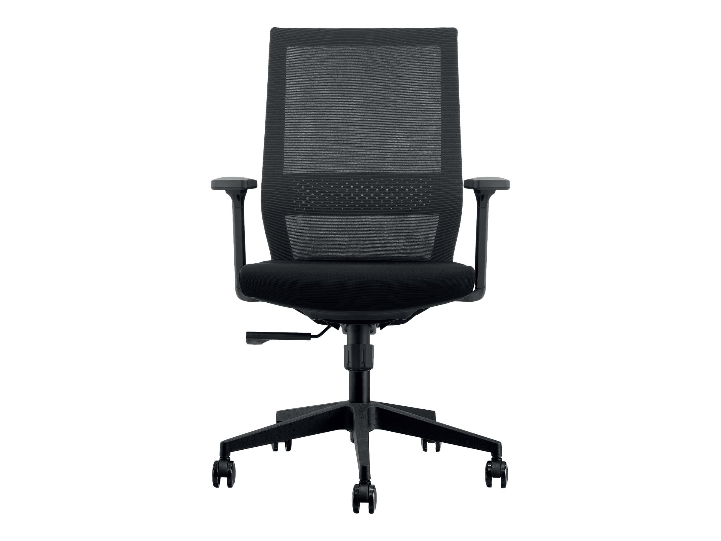 Fauteuil De Bureau Max Accoudoirs Reglables Noir