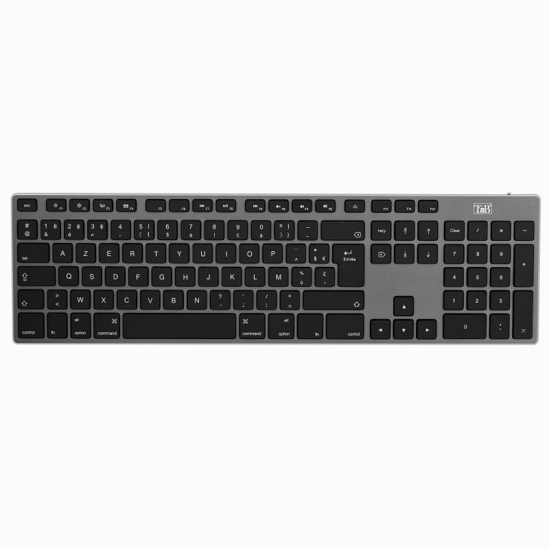 T Nb Iclick Clavier Sans Fil Azerty Pour Mac Gris Pas Cher Bureau Vallee