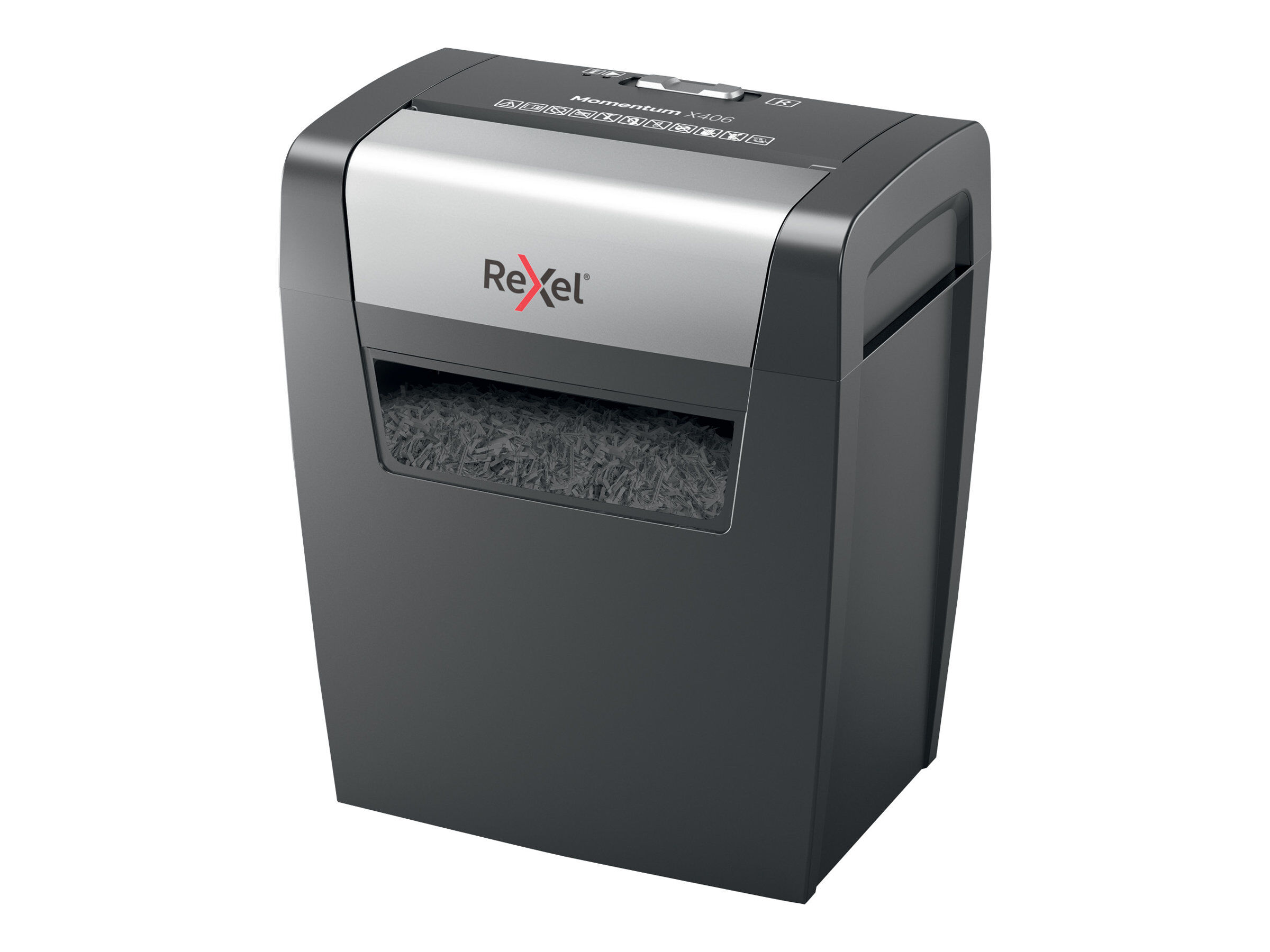 Capacit/é 6 Feuilles Destructeur de Documents Coupe Micro S/écurit/é P5 Rexel 2020130 Secure MC6 Whisper-Shred Corbeille 18 litres Amovible