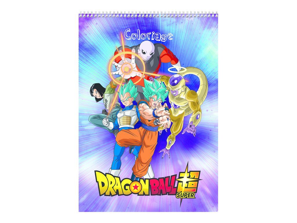 Clairefontaine Dragon Ball Bloc De Coloriage A5 Pas Cher Bureau Vallee