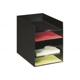 Organiseur De Bureau Maped Maxi Office - Noir/bleu - 78% Plastique Recyclé - Porte-accessoires, Courrier, Crayons - 11