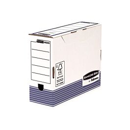 Bankers Box System 6 Boites Archives Dos 10 Cm Fellowes Pas Cher Bureau Vallee