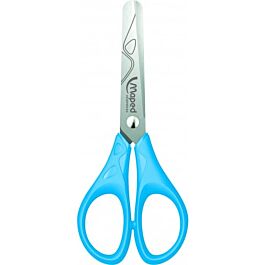 Ciseaux Maped Essentials 13cm - Bouts Ronds Sécurité Pour Enfants Dès 4 Ans